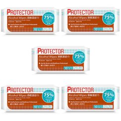 Advance Pharmaceutical(アドバンス ファーマスーティカル) - Protector Alcohol Wipes (5 packs - each 10pcs) Advance Pharmaceutical(アドバンス ファーマスーティカル) - Protector Alcohol Wipes (5 packs - each 10pcs)