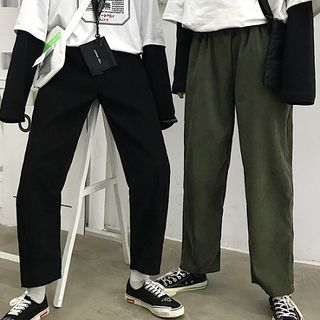 cut off corduroy pants