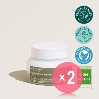 Mary&May - Sensitive Soothing Gel Cream 2pcs Bundle Set