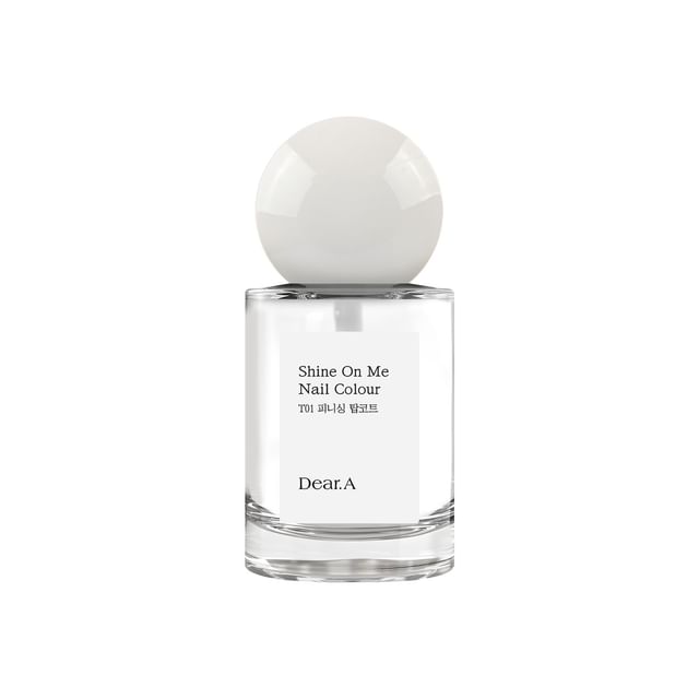 Dear-A-Shine On Me Nail Colour - 35 Colors-T01 Finishing Top Coat