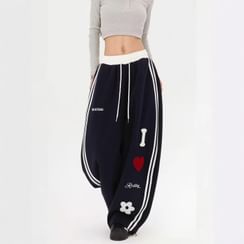 Pantaloni della tuta da donna a gamba corta | Pantaloni della tuta larghi Y2K morbidi comfort da donna pantaloni da jogging con tasche coulisse pantaloni da donna elasticizzati in vita pantaloni da