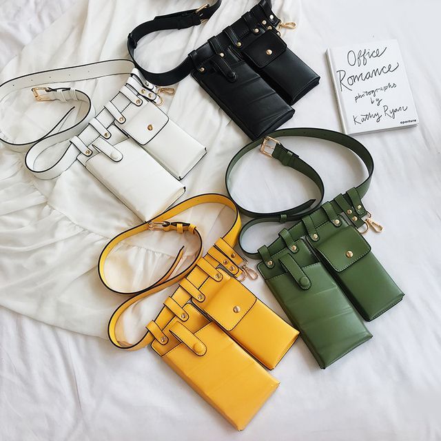 Mulgam-Faux-Leather Belt Bag