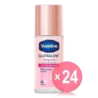 Vaseline - Glutaglow Ampoule Serum Deodorant Roll On Ultra Bright (x24) (Bulk Box)