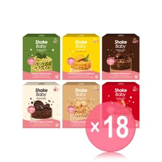 ShakeBaby - Protein Shake - 6 Types (x18) (Bulk Box)