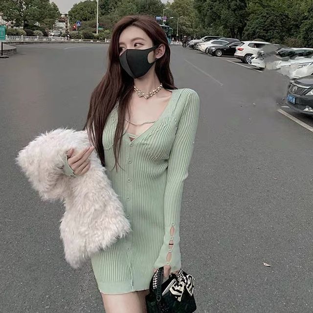 Rilla Lilla - Knit Cutout Mini Bodycon 