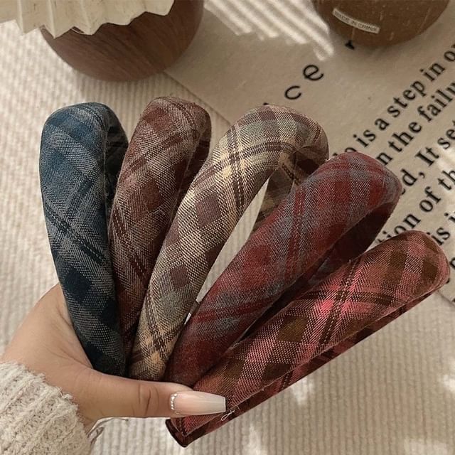 Mentosi-Plaid Headband