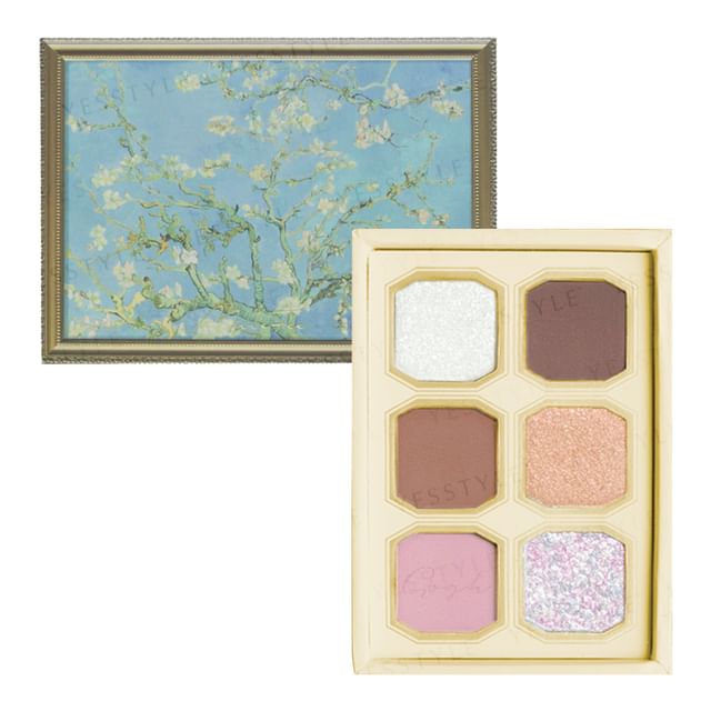 MilleFee-Van Goghs Painting Eyeshadow Palette 09 Almond Blossom - Palette de fards à paupières