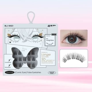 BLJ - Comic Eyes Glue-free False Eyelashes - HD03