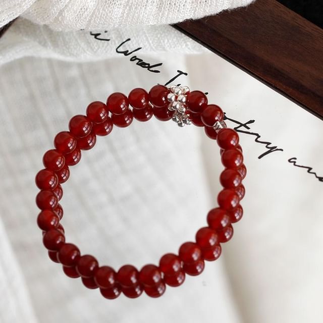 Dashiro-Plain Beaded Bracelet