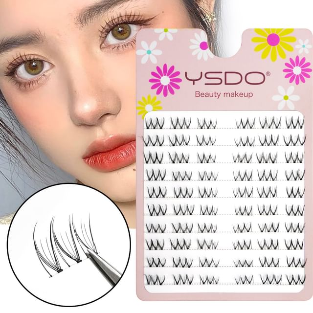 Lashie-Natural Multipack False Eyelashes Cluster Bottom Multipack False Eyelashes Cluster Various Designs