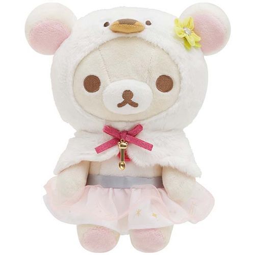 San-X - San-X Rilakkuma Plush Toy (Swan Series/Korilakkuma)