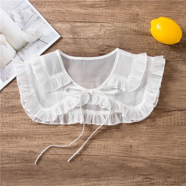 MIOW-Frill Trim Decorative Collar