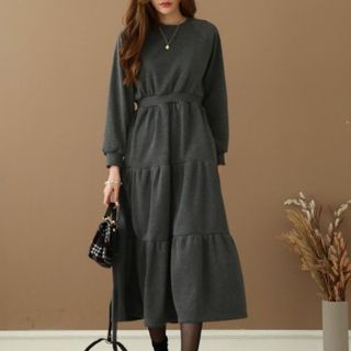 a line sweatshirt dress