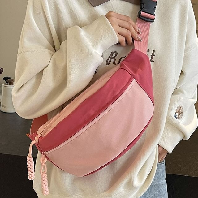 EAVALURE-Two Tone Belt Bag
