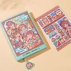 DUGA - Cartoon Medium Notebook / Stamp / Binder Clip / Pen ...