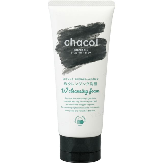 KUMANO COSME - Chacol Charcoal Enzyme Clay W Cleansing Foam | YesStyle
