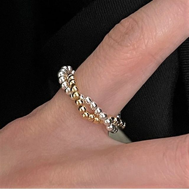 Sharkkira-Beaded Ring