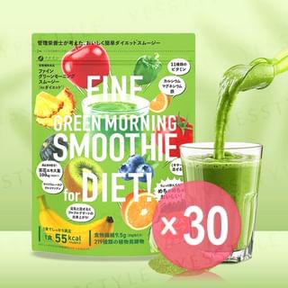 FINE JAPAN - Green Morning Smoothie Multi-Vitamin & Plant Enzyme (x30) (Bulk Box)