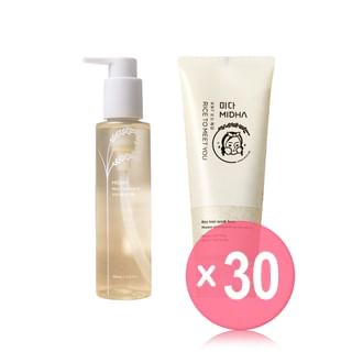 MIDHA - Rice 2 Step Cleansing Duo Set (x30) (Bulk Box)