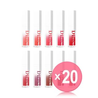 Dinto - Mirrorless Lip Oil Gloss Snow White Collection - 10 Colors (x20) (Bulk Box)
