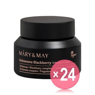 Mary&May - Idebenone Blackberry Intense Cream (x24) (Bulk Box)