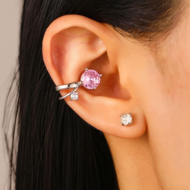 Seirios-Rhinestone Ear Cuff