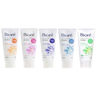 Kao - Biore Face Wash 130g - 5 Types