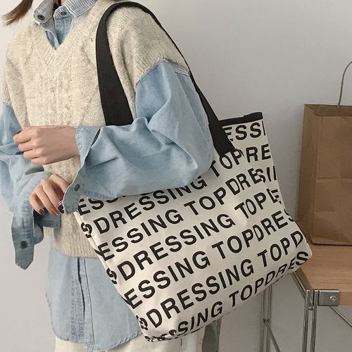 Geolte - Lettering Tote Bag