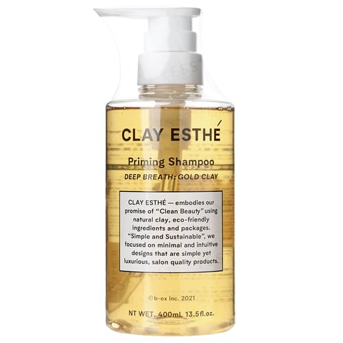 CLAY ESTHE - Priming Shampoo Deep Breath: Gold Clay | YesStyle