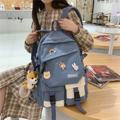 MUSIS - Two-Tone Multi-Section Backpack MUSIS - Two-Tone Multi-Section Backpack