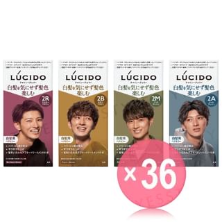 Mandom - Lucido Design Hair Color (x36) (Bulk Box)