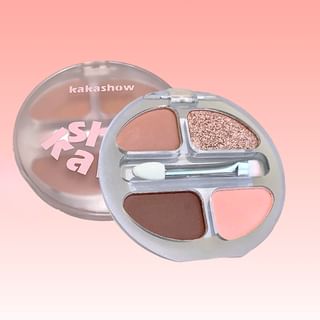 kakashow - Smart 4 Color Eyeshadow Palette - 02#Gentle Sweetheart
