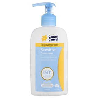 Cancer Council - Sensitive Sunscreen SPF 50+
