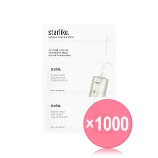 starlike - Cleansing Oil & Gel Cleanser Pouch (x1000) (Bulk Box)