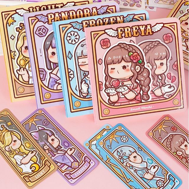 DUGA - Cartoon Medium Notebook / Adhesive Dot Applicator / Sticker ...