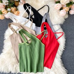 Lucuna - Halter-Neck Tank Top Lucuna - Halter-Neck Tank Top