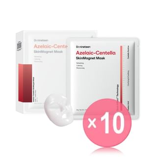 Dr.nineteen - Azelaic-Centella SkinMagnet Mask Set (x10) (Bulk Box)