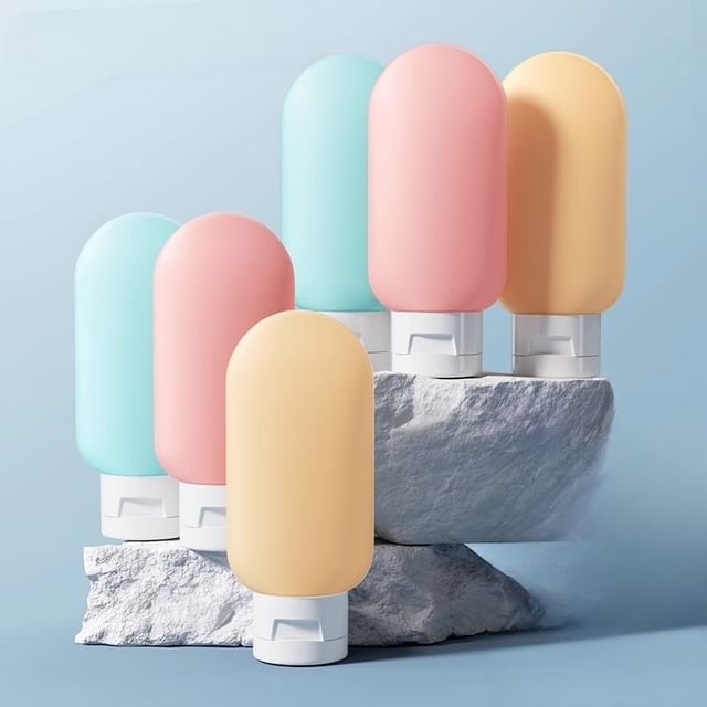 Puremantis-Silicone Travel Pump Bottle Set