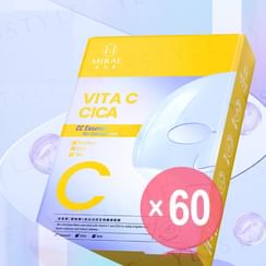 MIRAE - Vita C & CICA CC Essence Bio-Cellulose Mask (x60) (Bulk Box)