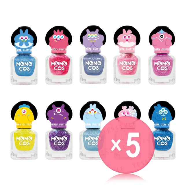 Beauty World-Momocos Peel Off Manicure 5pcs Bundle Set