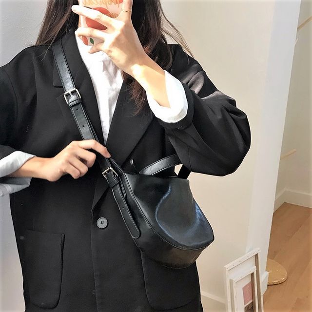 Indenis-Plain Crossbody Bag
