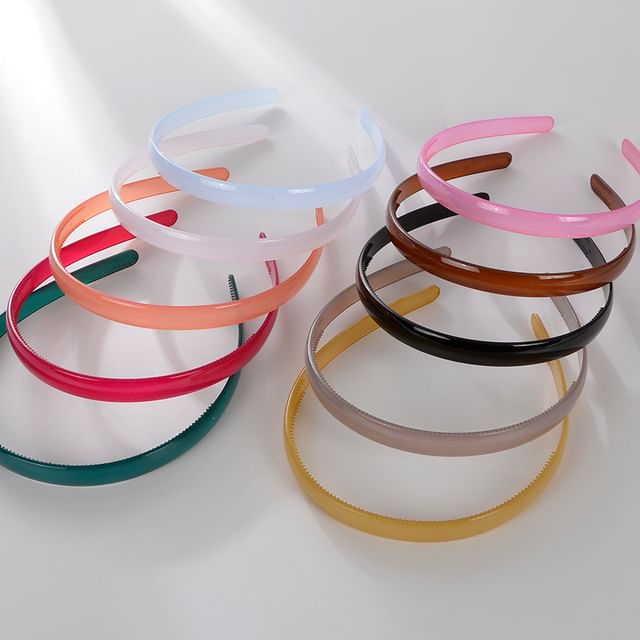 Ordinario-Plain Plastic Headband