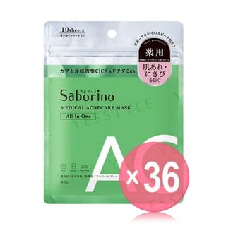 BCL - Saborino Medical Acneaare Mask (x36) (Bulk Box)