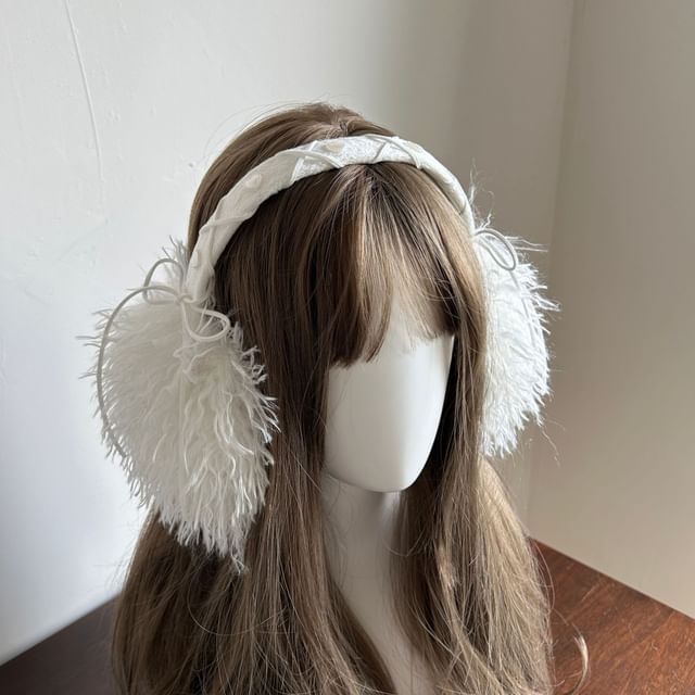 Drexxiax-Plain Fluffy Ear Muffs