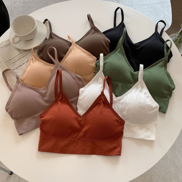 Yako-Plain Wireless Bra