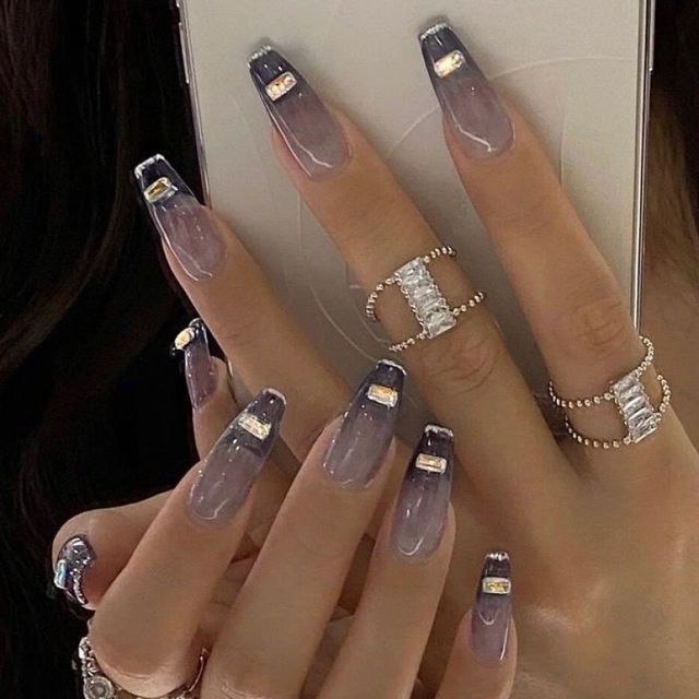 Cutip Nails - Gradient Pointed Nail Tips | YesStyle