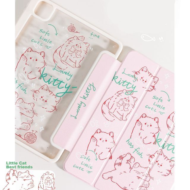 Just In Case-Cat iPad Case