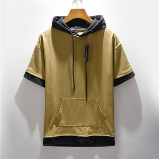Sheck-Camiseta con capucha y manga corta