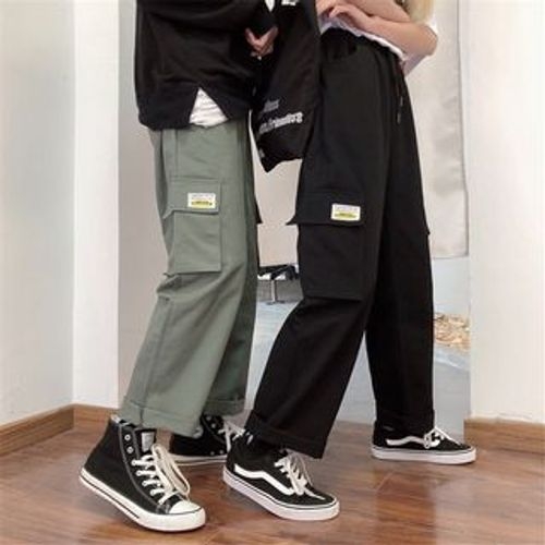 girls corduroy wide leg cargo pants | girls clearance | Abercrombie.com