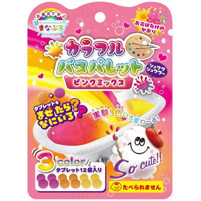 MANABURO-Colorful Bath Palette Pink Mix-12 件